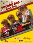Programme cover of Pocono Raceway, 09/06/2002