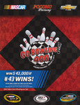 Programme cover of Pocono Raceway, 03/08/2014