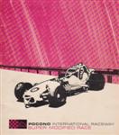 Programme cover of Pocono Raceway, 04/07/1969