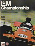 Programme cover of Pocono Raceway, 03/09/1973