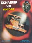 Programme cover of Pocono Raceway, 27/06/1976