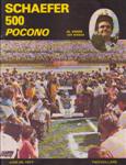 Programme cover of Pocono Raceway, 26/06/1977