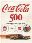 Programme cover of Pocono Raceway, 30/07/1978
