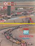 Programme cover of Pocono Raceway, 20/09/1981