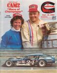 Programme cover of Pocono Raceway, 16/09/1984