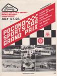 Programme cover of Pocono Raceway, 28/07/1985