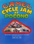 Programme cover of Pocono Raceway, 22/06/1986