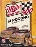 Programme cover of Pocono Raceway, 19/06/1988