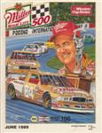 Programme cover of Pocono Raceway, 18/06/1989