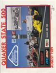 Programme cover of Pocono Raceway, 20/08/1989