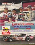 Programme cover of Pocono Raceway, 16/09/1990