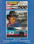 Programme cover of Pocono Raceway, 14/06/1992