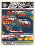 Programme cover of Pocono Raceway, 01/08/1993
