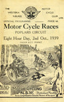 Programme cover of Poplars Circuit, 02/10/1939