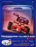 Programme cover of Portland International Raceway, 25/06/2000