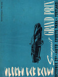 Programme cover of Portland International Raceway, 29/10/1961