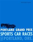 Programme cover of Portland International Raceway, 06/10/1963