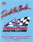 Programme cover of Pikes Peak International Hill Climb, 11/07/1987