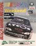 Programme cover of Pikes Peak International Raceway, 14/06/1998