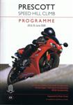 Programme cover of Prescott Hill Climb, 29/06/2008