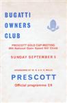 Programme cover of Prescott Hill Climb, 05/09/1965