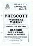 Prescott Hill Climb, 31/05/1986