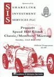 Programme cover of Prescott Hill Climb, 22/05/1994