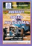 Programme cover of Prescott Hill Climb, 19/05/1996