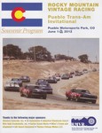 Programme cover of Pueblo Motorsports Park, 03/06/2012