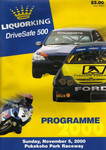 Programme cover of Pukekohe Park Raceway, 05/11/2000