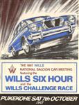 Programme cover of Pukekohe Park Raceway, 07/10/1967