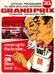Programme cover of Pukekohe Park Raceway, 10/01/1970