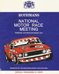Programme cover of Pukekohe Park Raceway, 09/03/1974
