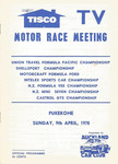 Programme cover of Pukekohe Park Raceway, 09/04/1978