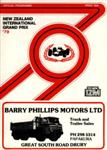 Programme cover of Pukekohe Park Raceway, 06/01/1979