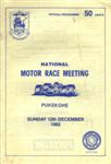 Programme cover of Pukekohe Park Raceway, 12/12/1982