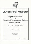 Programme cover of Queensland Raceway, 16/05/2004