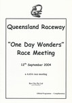 Programme cover of Queensland Raceway, 12/09/2004