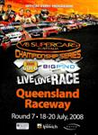 Programme cover of Queensland Raceway, 20/07/2008