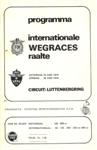 Programme cover of Luttenbergring, 16/06/1974