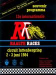 Programme cover of Luttenbergring, 03/06/1984
