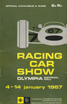 Programme cover of Racing Car Show, 1967