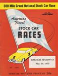 Raleigh Speedway, 30/05/1953