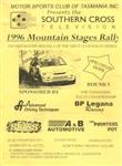 Programme cover of Mountain Stages Rally, 1996