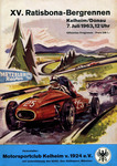 Programme cover of Ratisbona Hill Climb, 07/07/1963