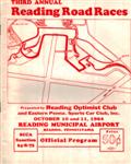 Programme cover of Reading Municipal Airport, 11/10/1964