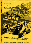 Programme cover of Recklinghausen, 27/05/1954
