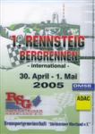 Programme cover of Rennsteig Hill Climb, 01/05/2005