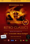 Programme cover of Retro Classics Stuttgart, 2020