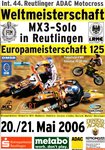 Programme cover of Reutlingen, 21/05/2006